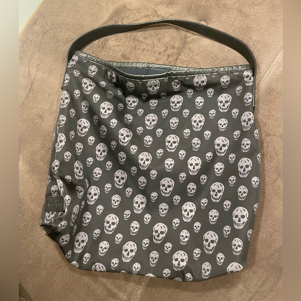 Alexander McQueen Skull Print Bag